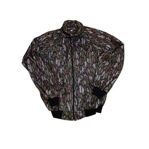 VINTAGE Militaire by World Famous Tree Bark Camouflage Fleece Two Piece Suit